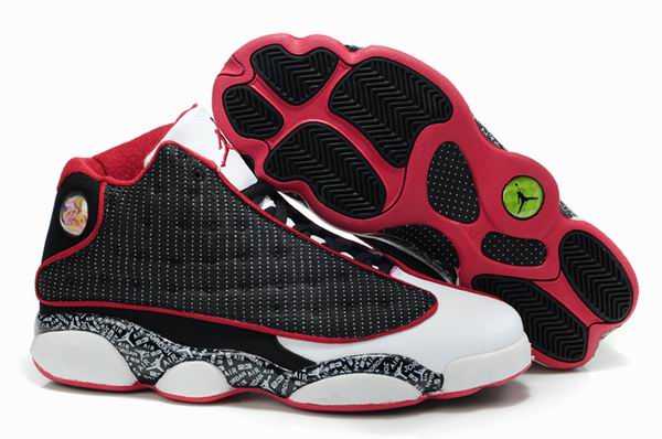 Air Jordan 13 Retro Black Red Livraison Gratuite Colore Nike Jordan Chaussures